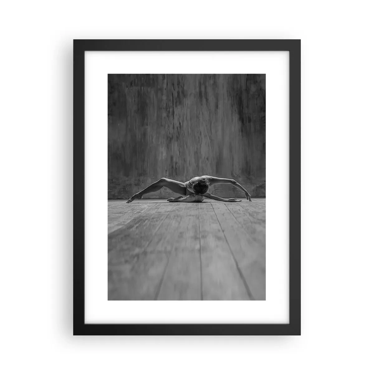 Plakát v černém rámu - Nalezená symetrie - 30x40 cm