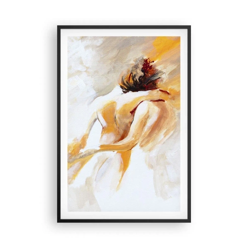 Plakát v černém rámu - Blízkost v nebi - 61x91 cm