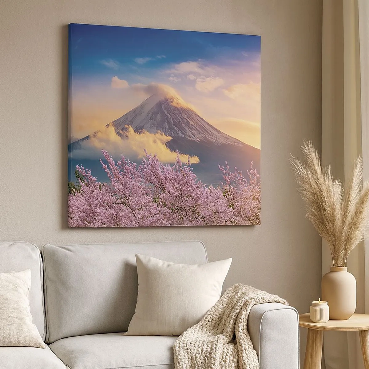 Obraz na plátně - Japonská svátost - 30x30 cm