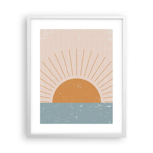 Plakát v bílém rámu - Každodenní zázrak - 40x50 cm