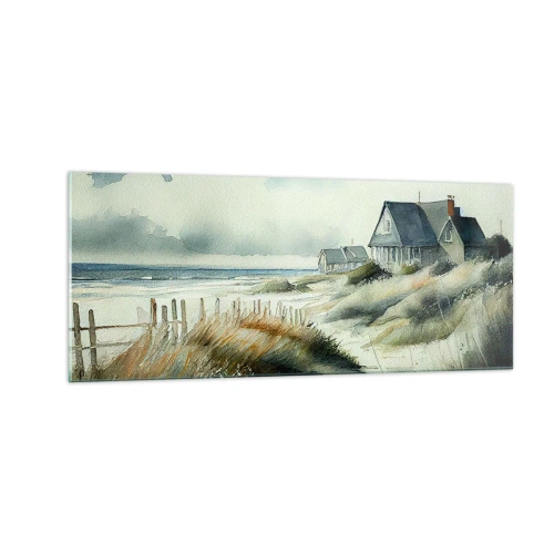 Obraz na skle - Daleko od shonu - 100x40 cm