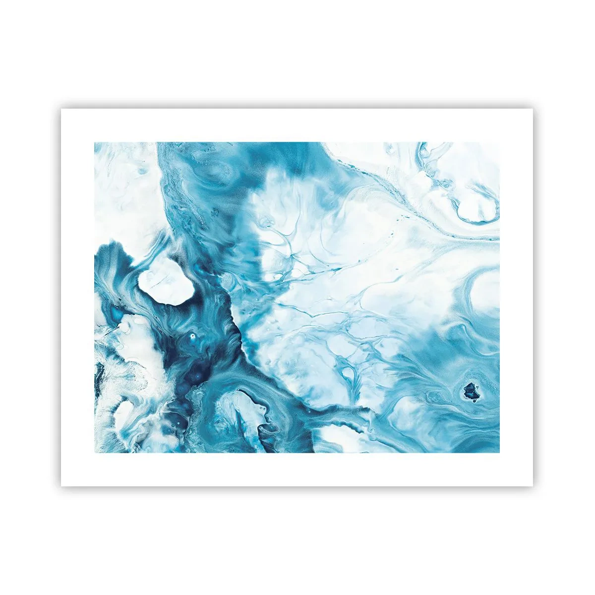Plakát - Modrý koncert - 50x40 cm