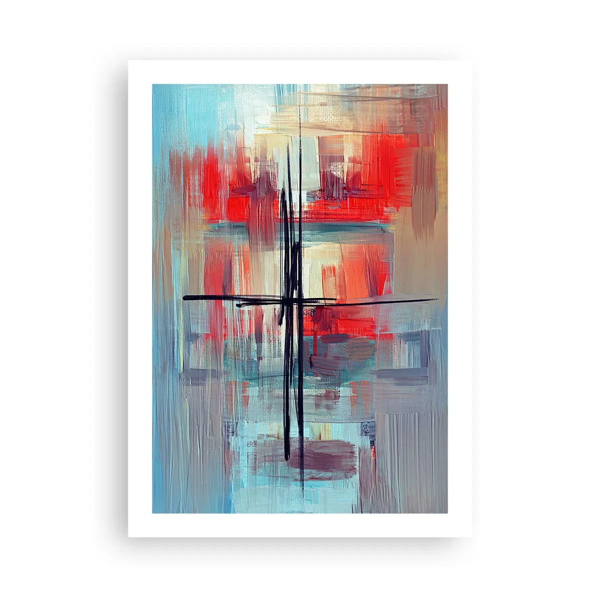 Plakát - Krajina v neznámé dimenzi - 50x70 cm