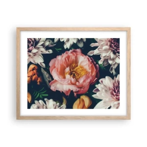 Plakát v rámu světlý dub - S barokním přepychem - 50x40 cm