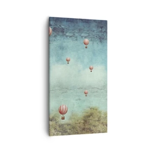 Obraz na plátně - Osvobozeni od shonu života - 55x100 cm