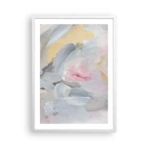 Plakát v bílém rámu - V pastelovém světě - 50x70 cm