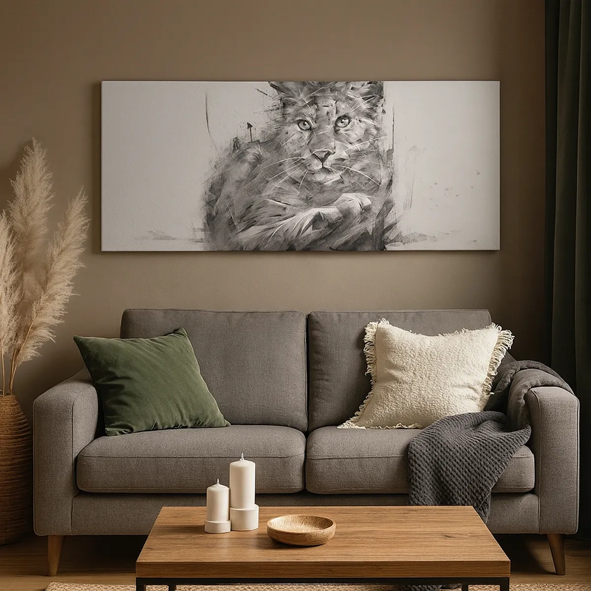 Obraz na plátně - Ano, pozorně poslouchám - 30x30 cm