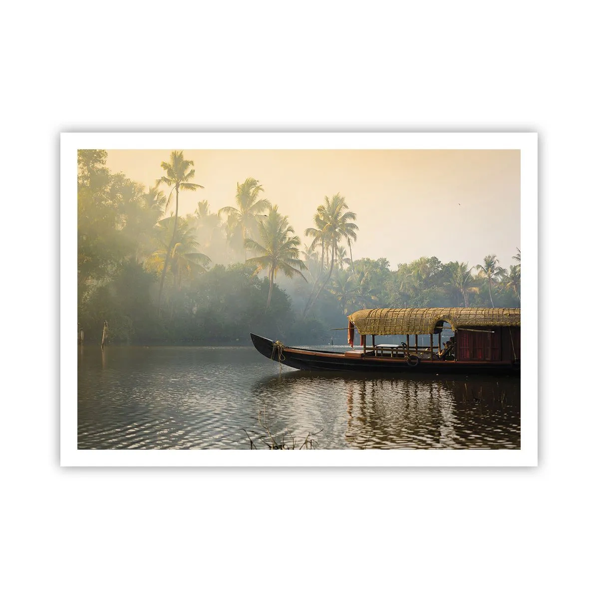 Plakát - Dům na řece - 100x70 cm