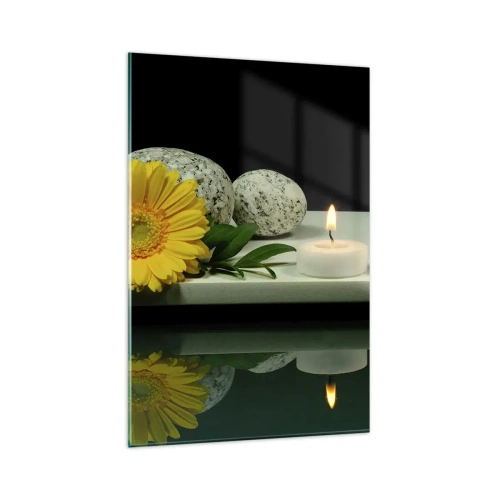 Obraz na skle - Ukojení smyslů - 80x120 cm