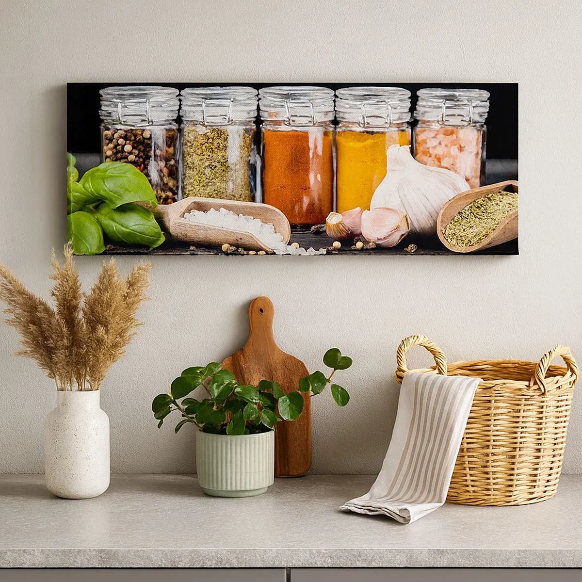 Obraz na plátně - Aby měl život chuť - 100x40 cm