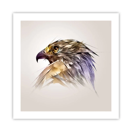 Plakát - Portrét bojovníka - 50x50 cm