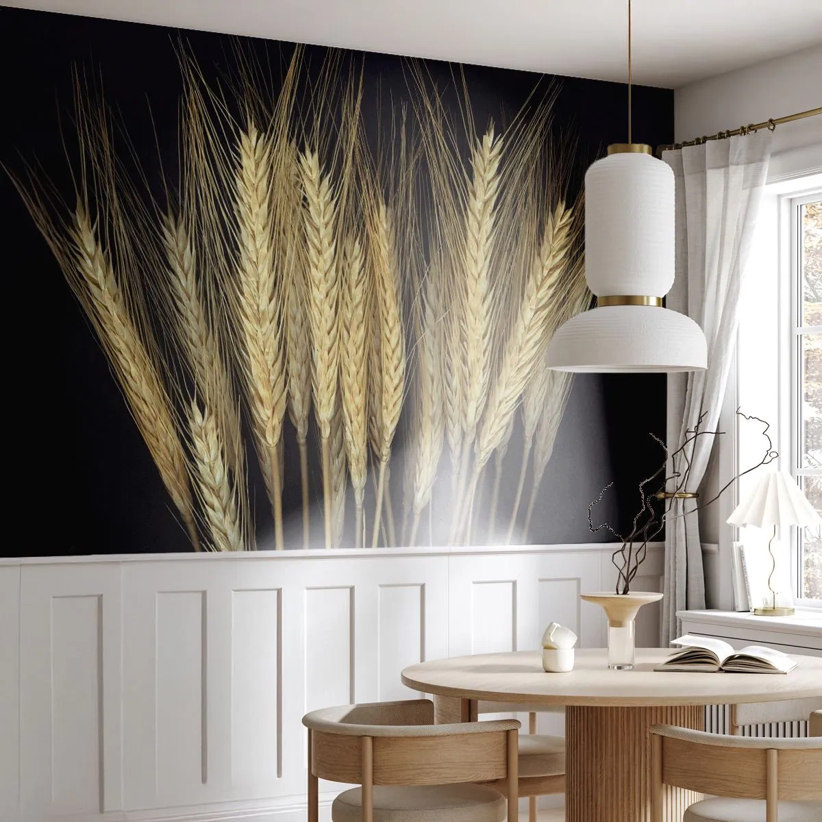 Fototapeta Premium Sand - Rustikální magie - Obiloviny, Rostliny, Příroda - 100x70 cm