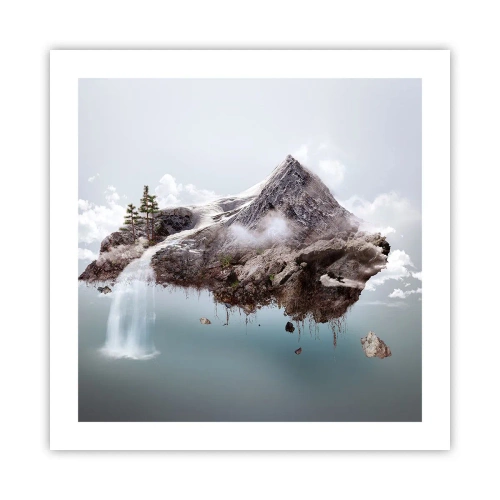 Plakát - Pohled surrealisty - 50x50 cm