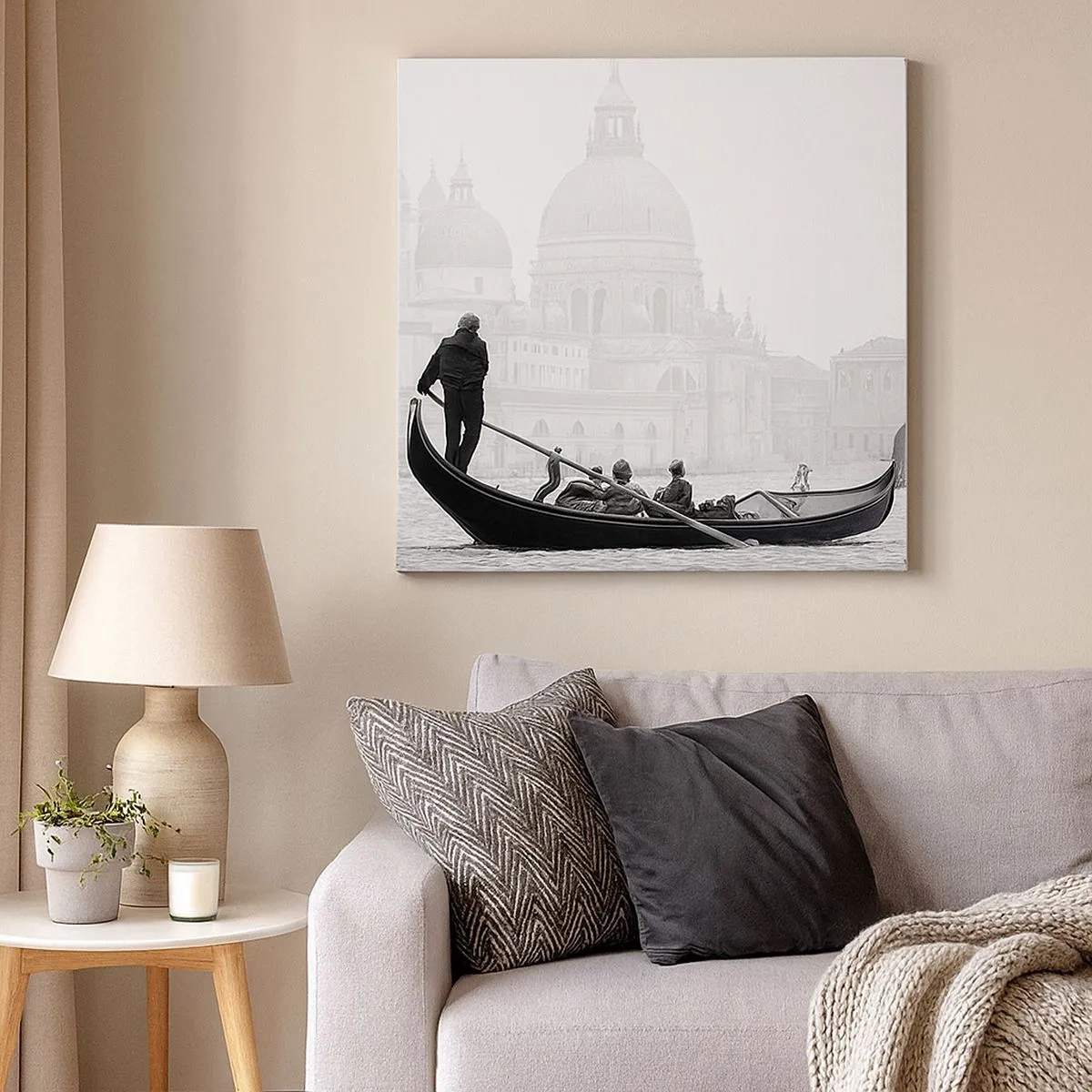 Obraz na plátně - Cesta ke zdroji krásy - 30x30 cm