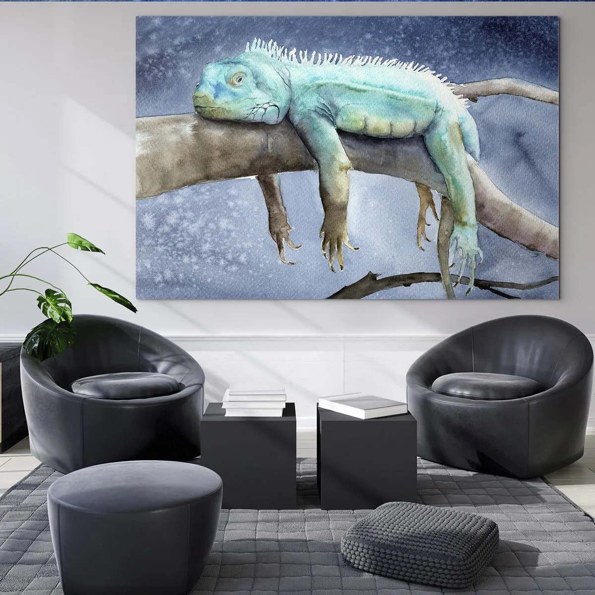 Obraz na skle - Je to fajn! - 120x80 cm
