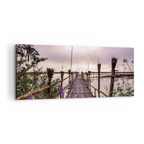 Obraz na plátně - Klid a pohoda Asie - 100x40 cm