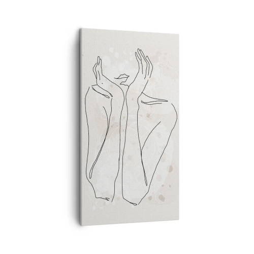 Obraz na plátně - Zasněný okamžik - 45x80 cm