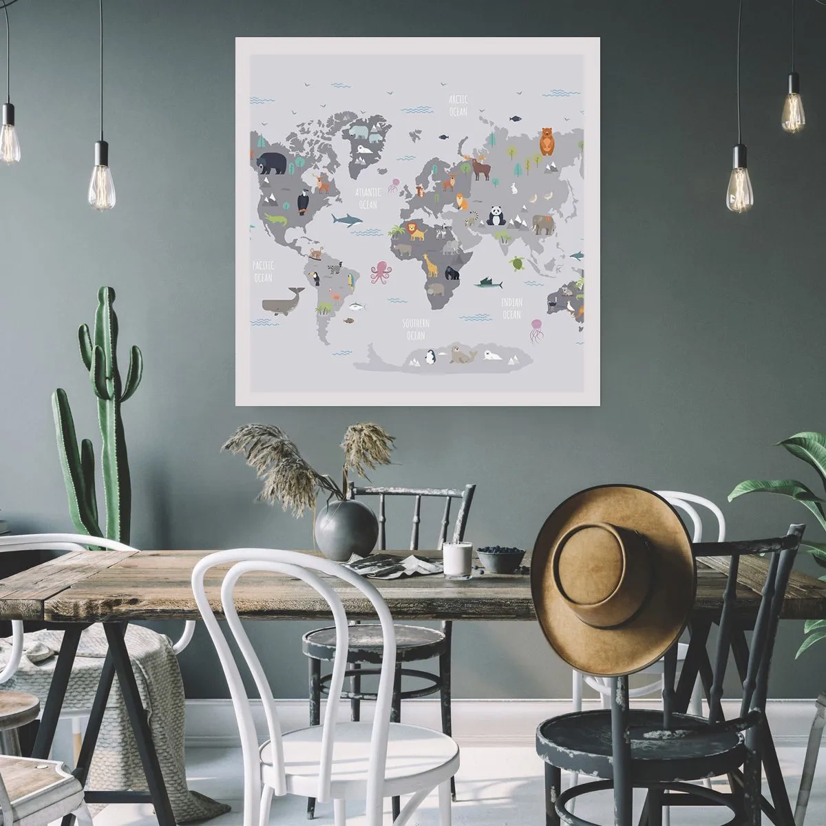 Plakát - Řekni mi, odkud jsi… - 60x60 cm