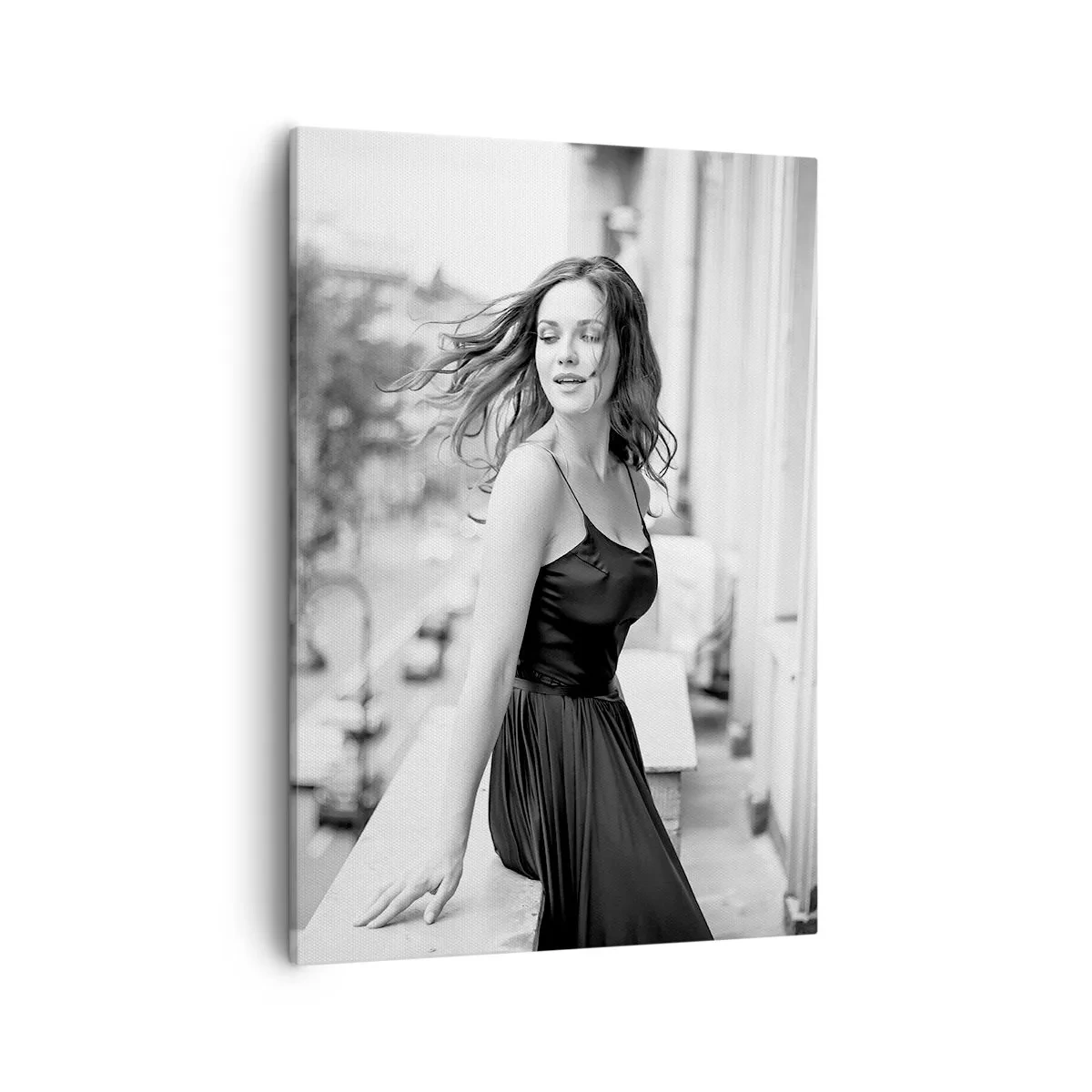 Obraz na plátně - Určitě Pařížanka - 50x70 cm