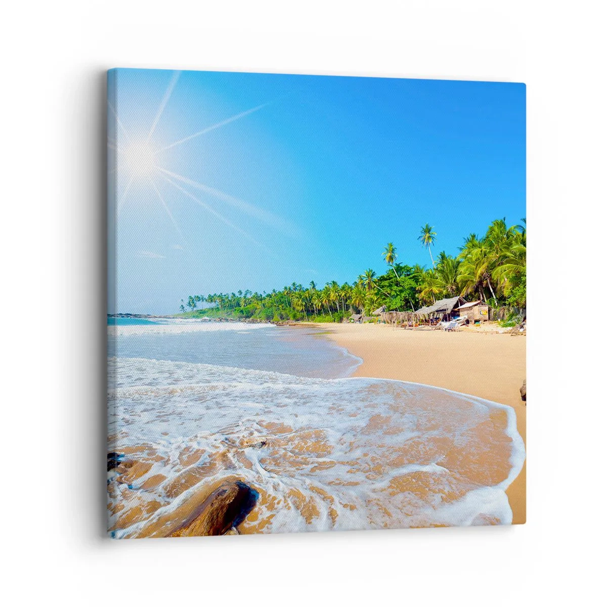 Obraz na plátně - Exotické místo pro tebe - 30x30 cm