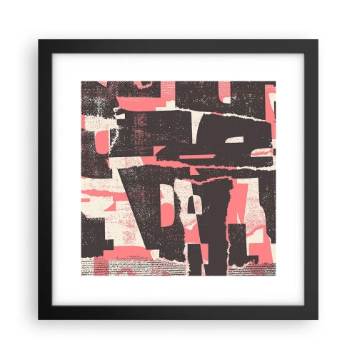 Plakát v černém rámu - Celý tento shon - 30x30 cm