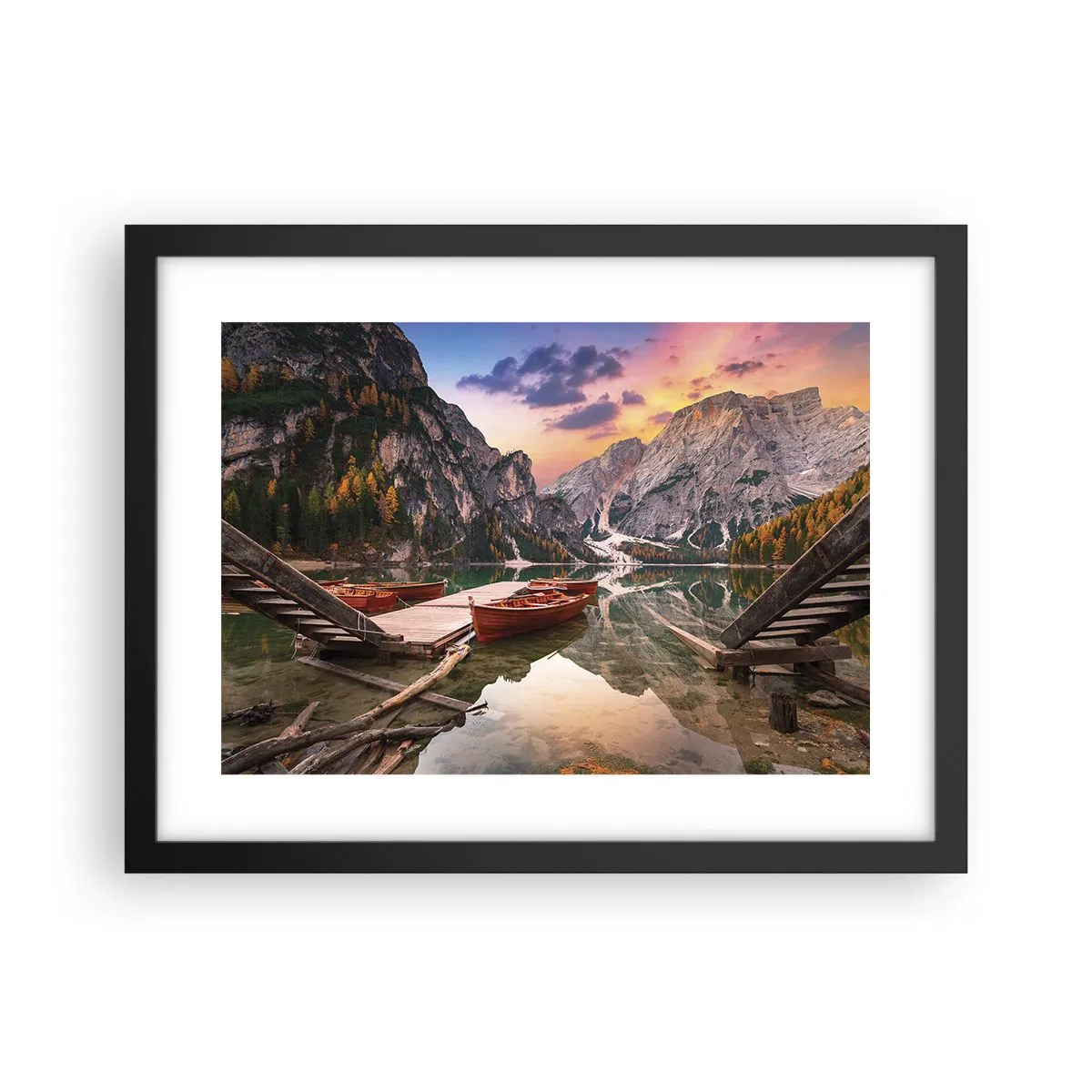 Plakát v černém rámu - Slib dne - 40x30 cm