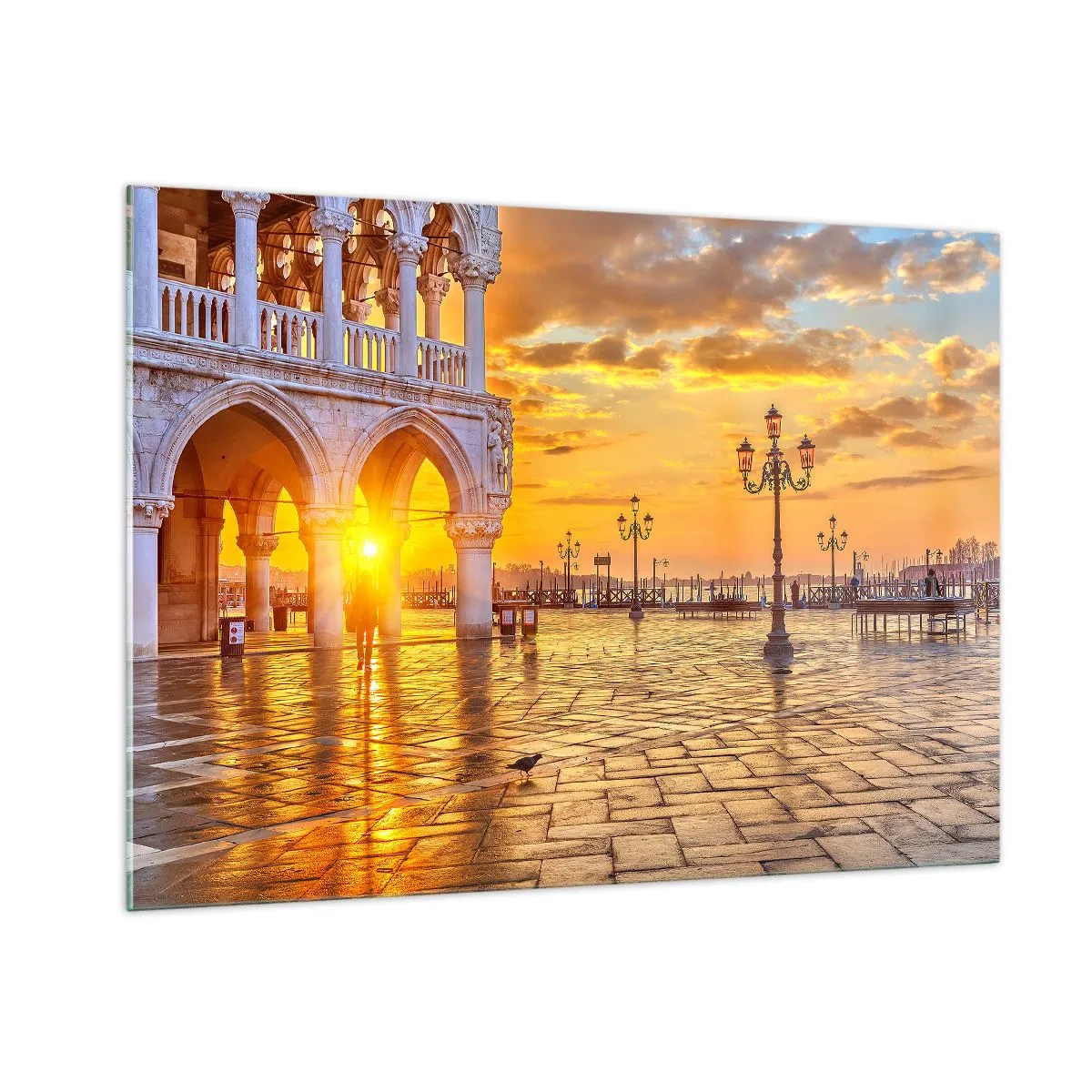 Obraz na skle - Kde jsou všichni? - 100x70 cm