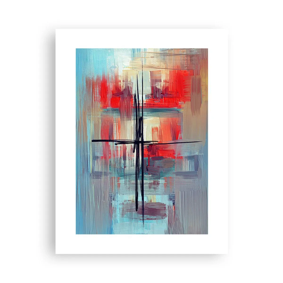 Plakát - Krajina v neznámé dimenzi - 30x40 cm