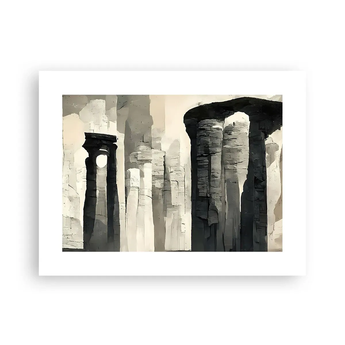 Plakát - Majestátnost starožitnosti - 40x30 cm