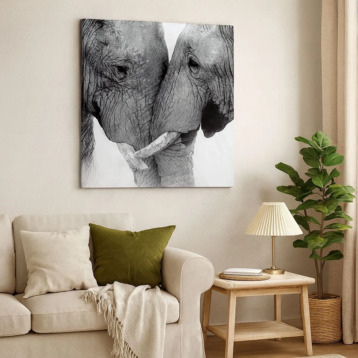 Obraz na plátně - Upřímné vyznání - 30x30 cm