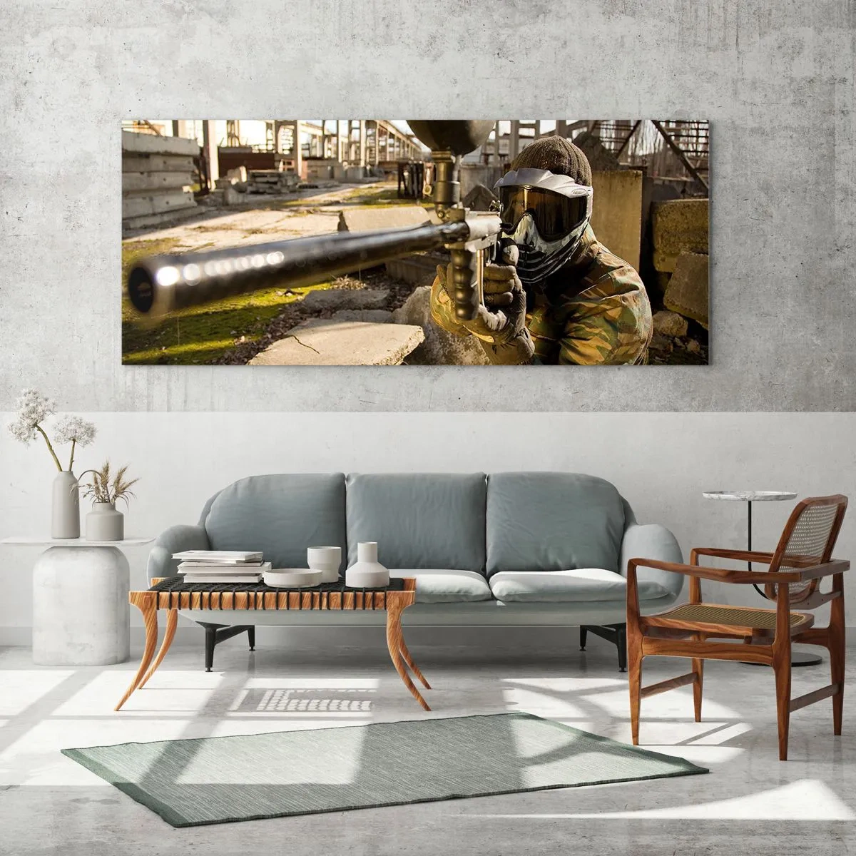Obraz na skle - I vy můžete být hrdinou - 90x30 cm