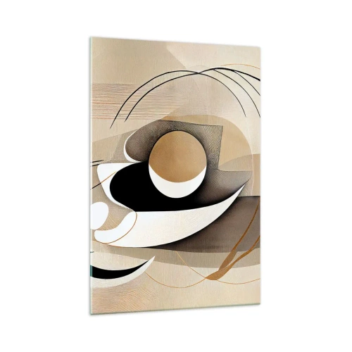 Obraz na skle - Kompozice: podstata věcí - 70x100 cm