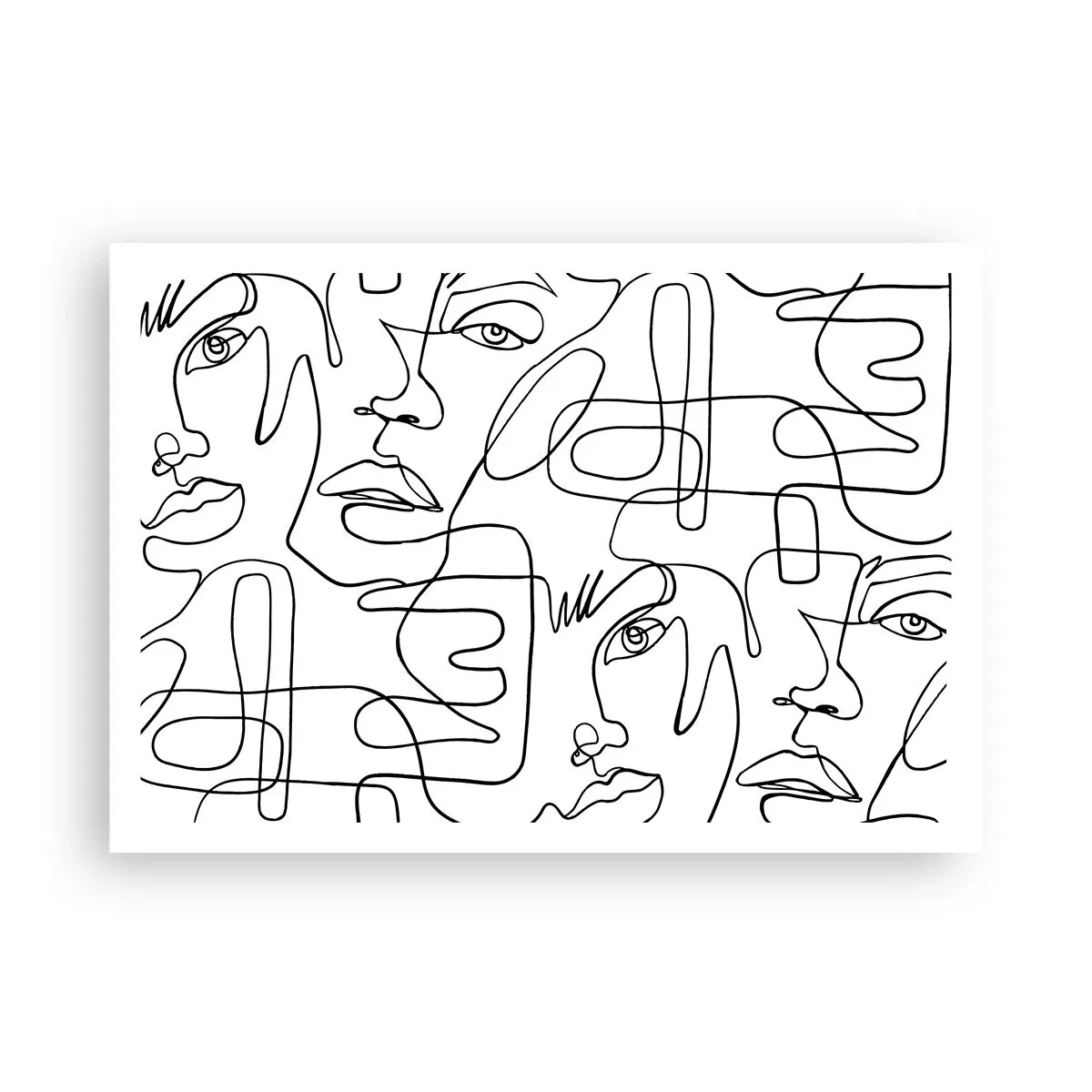 Plakát - Ve spletených emocích - 100x70 cm