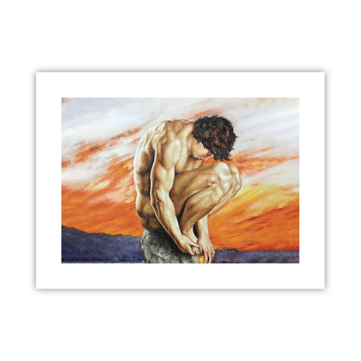 Plakát - Ponořen do sebe - 40x30 cm