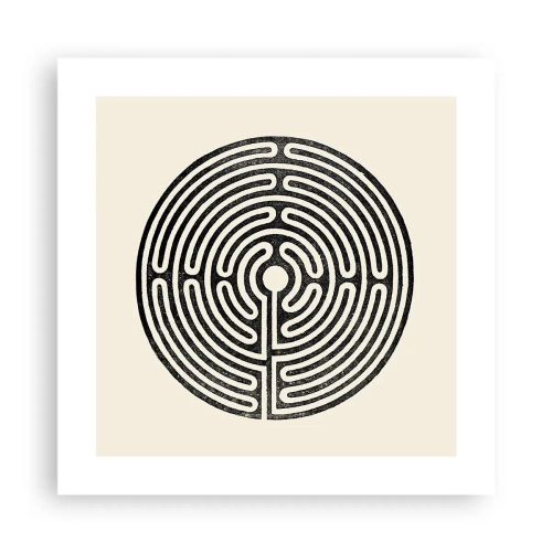 Plakát - Tajemný řád - 40x40 cm