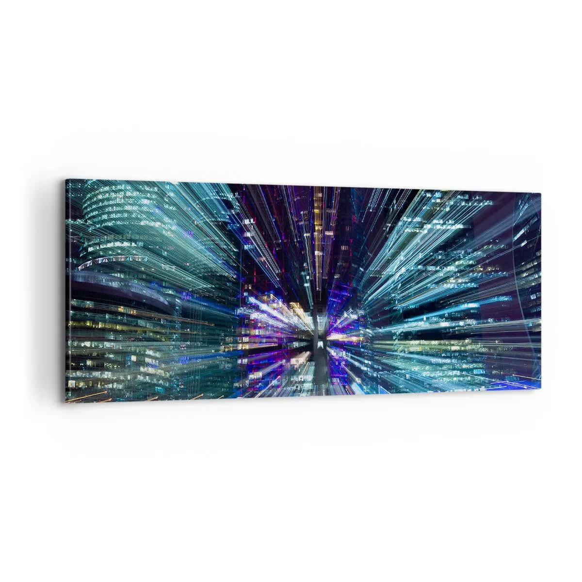 Obraz na plátně - Přechod do hyperprostoru - 100x40 cm