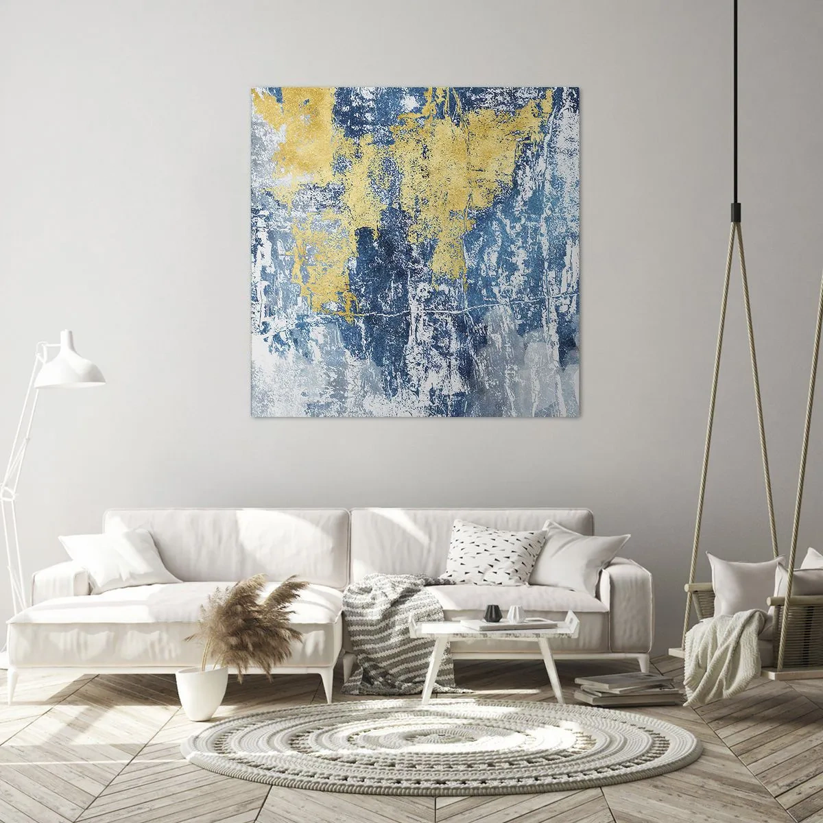 Obraz na plátně - Abstrakce s dobrou náladou - 70x70 cm