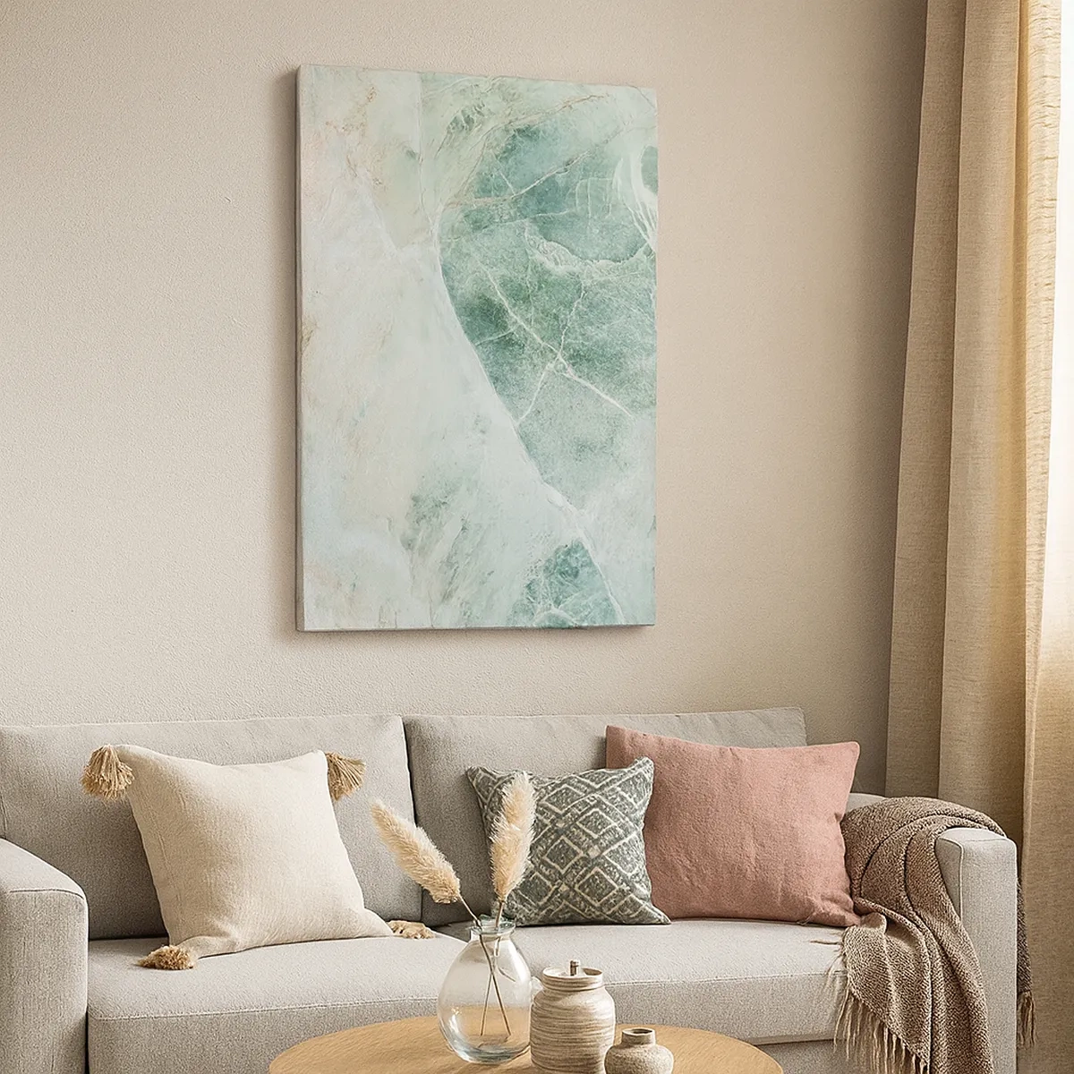 Obraz na plátně - Ctný chlad kamene - 50x70 cm