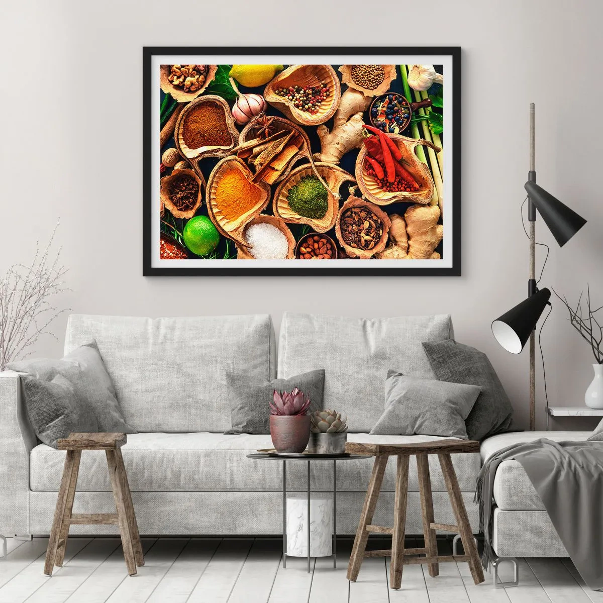 Plakát v černém rámu - Vezmi si, co chceš - 40x30 cm