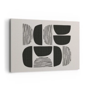 Obraz na plátně - Polovičaté soustavy - 120x80 cm