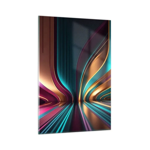 Obraz na skle - Architektura světla - 80x120 cm