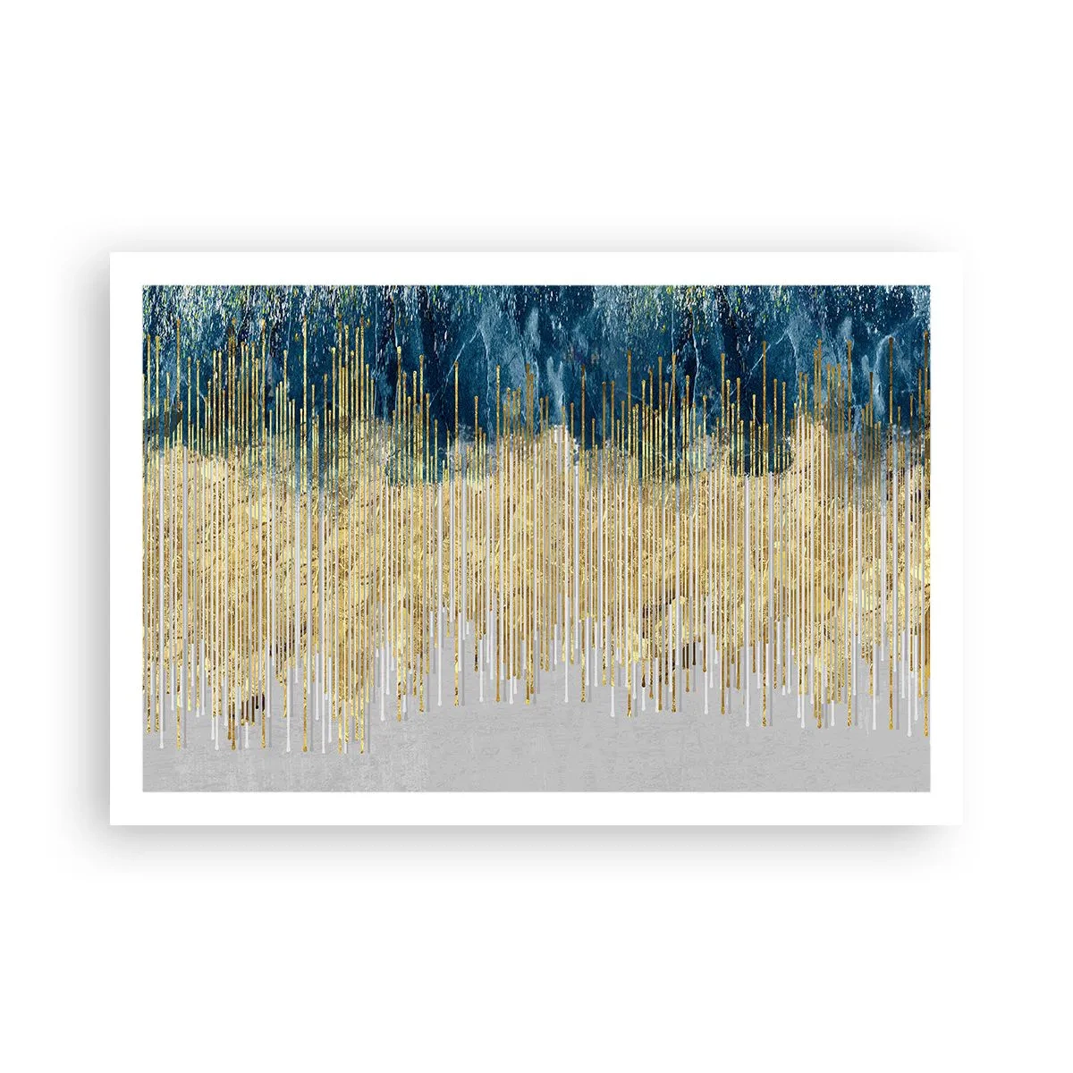 Plakát - Zlacená hranice - 91x61 cm