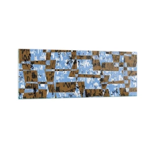 Obraz na skle - Nelidová vystřihovánka - 140x50 cm