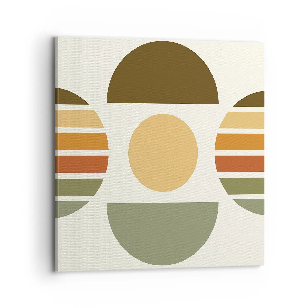 Obraz na plátně - V barvách země - 70x70 cm