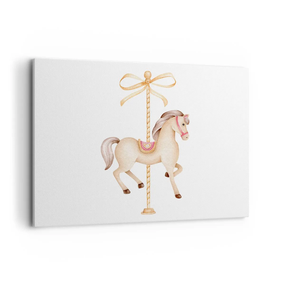 Obraz na plátně - Elegantním klusem - 100x70 cm