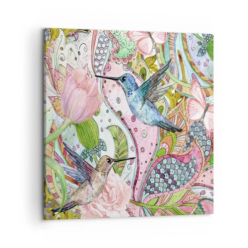 Obraz na plátně - Zamotané do lián - 50x50 cm