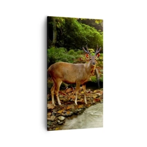 Obraz na plátně - Vítám v mém světě - 55x100 cm