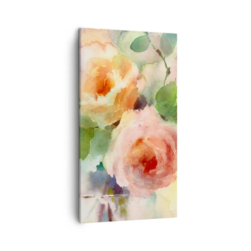 Obraz na plátně - Jemné jako akvarel - 45x80 cm