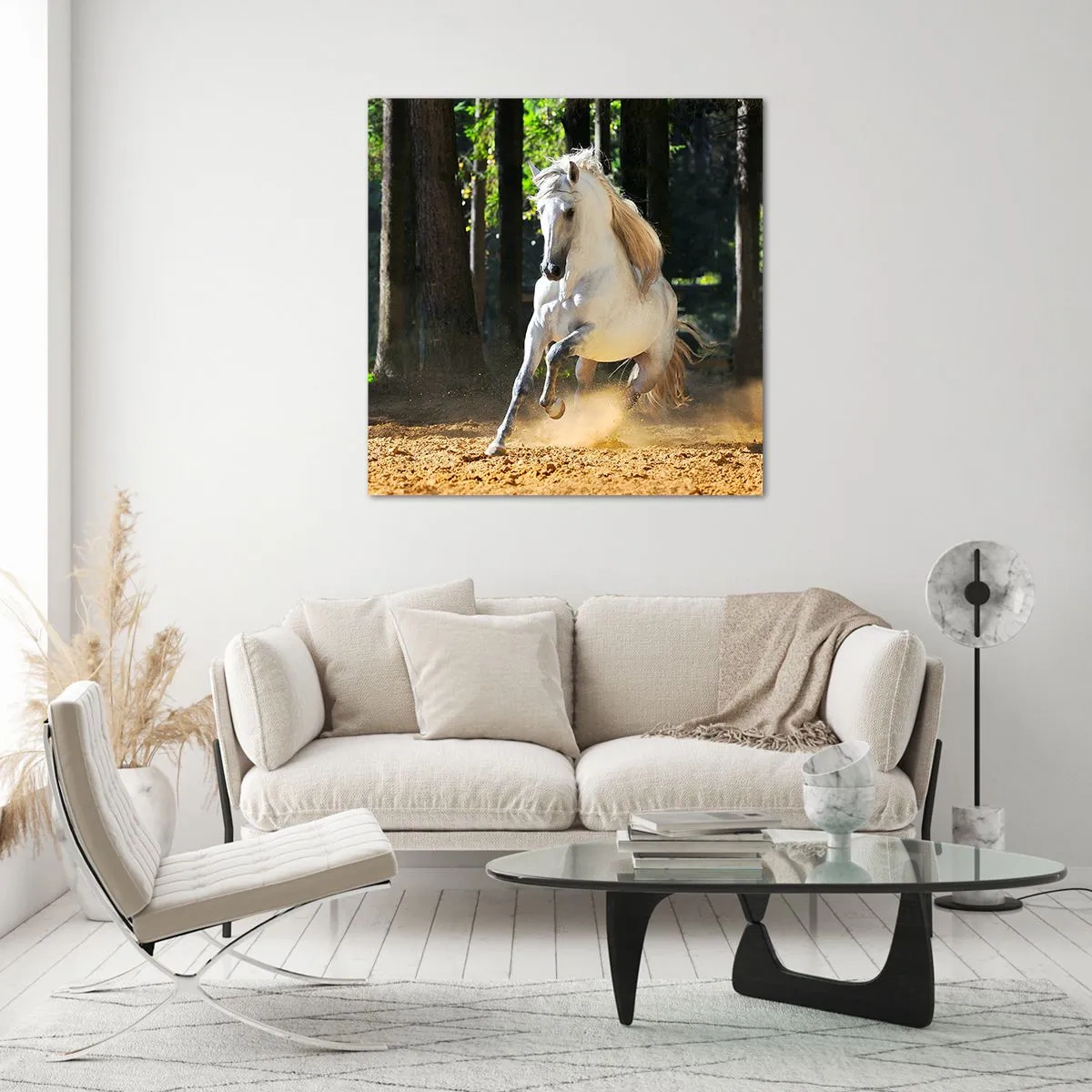 Obraz na skle - Jako z fantasy románu - 70x70 cm