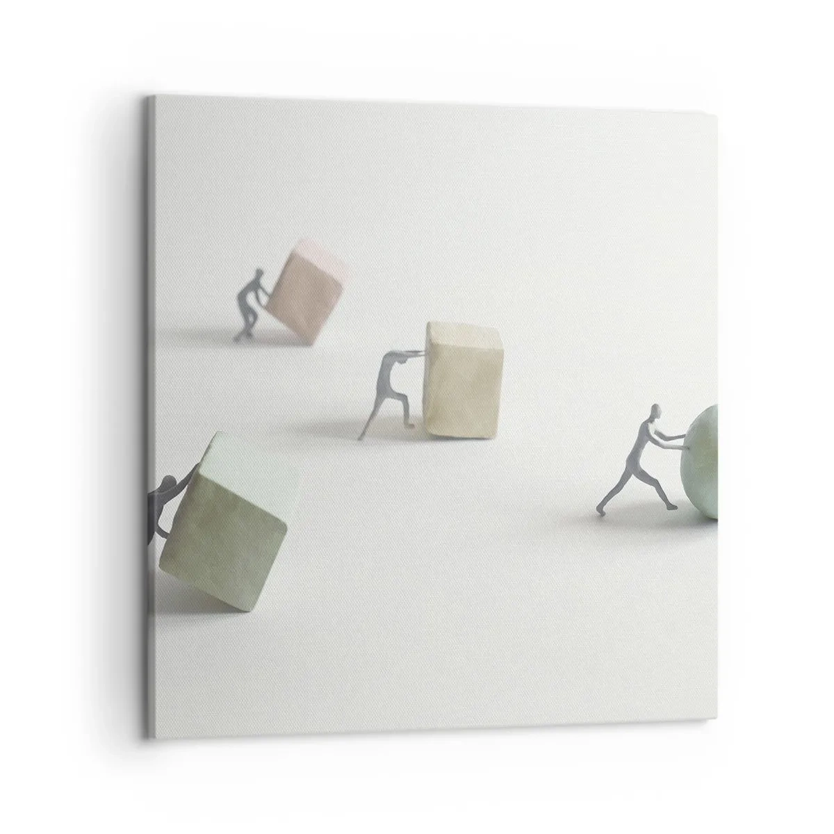 Obraz na plátně - Život samotný - 50x50 cm